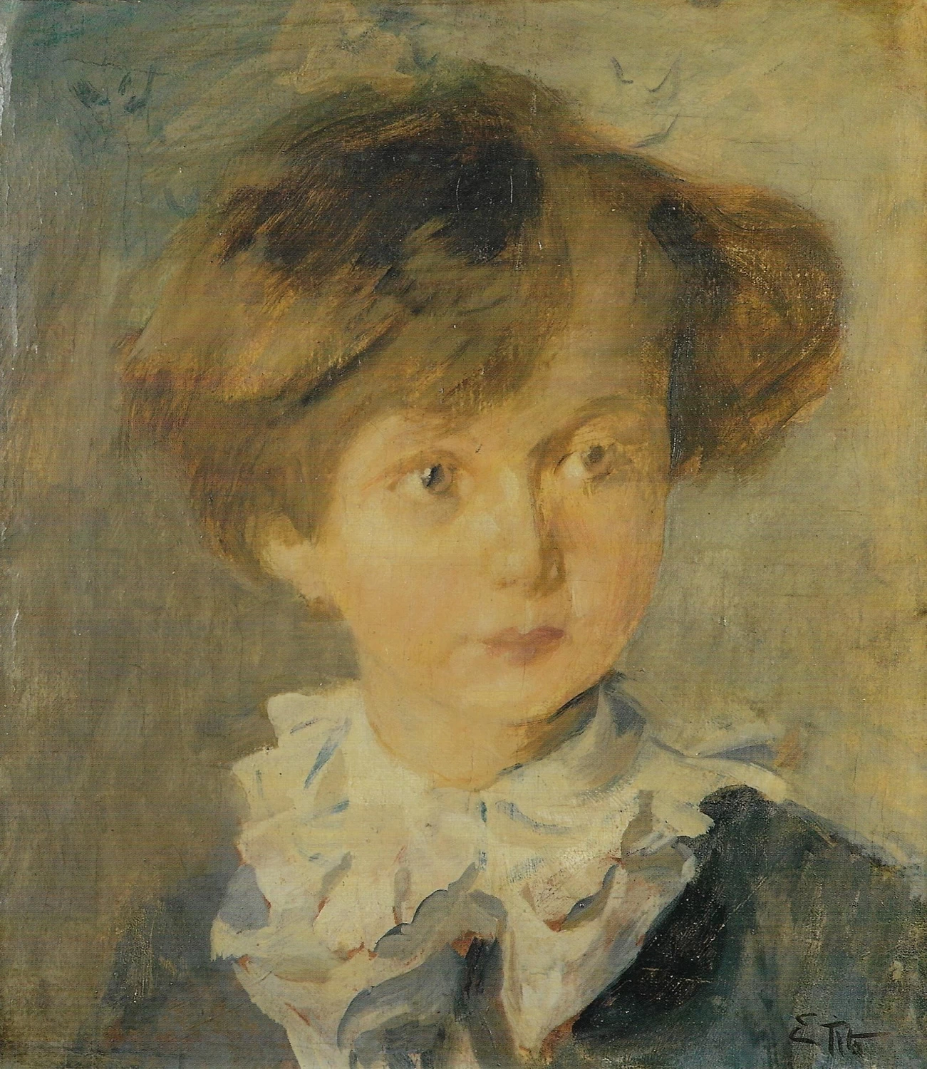  192-Ettore Tito-Ritratto di Cenni Rucellai 